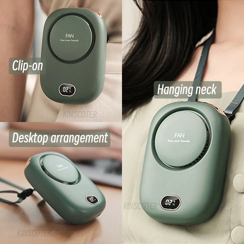 Mini Hanging Bladeless Neck Fan
